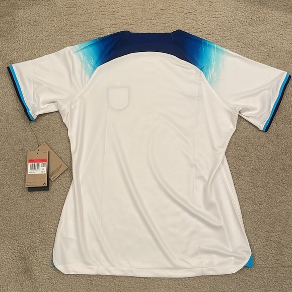 Women England National Team Nike 2022/23 Home Breathe Stadium Jersey size L NWT - Picture 5 of 6